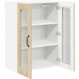 vidaXL Stenska kuhinjska omarica s polico Sonoma hrast 60 x 31 x 80 cm | Shoptok.si