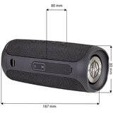 Manta zvučnik Bluetooth, FM radio, Handsfree, baterija, crni SPK130GO | shoptok.hr