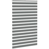 vidaXL Zebra senčilo temno sivo 140x230 cm tkanina širina 135,9 cm | Shoptok.si