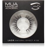 MUA Makeup Academy Lashes Natural Effect umetne trepalnice vrsta #100 1 par Cene