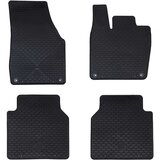  Auto tepih 4 pcs Crna prikladno za VW ID.7 2023- Guma | shoptok.hr