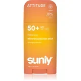 Sunly Tropical Coco mineralna zaščitna krema za obraz in telo v paličici SPF 50+ 60 g