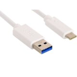 Sandberg 136-15 USB kabel 1 m USB 3.2 Gen 1 (3.1 Gen 1) USB A USB C Bijelo Cijene