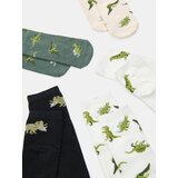 Sinsay Kratke čarape s motivom dinosaura – set od 5 kom | shoptok.hr