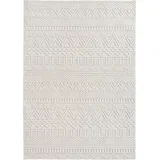 RAVNO TKANA PREPROGA HELIX 80/250 cm tkano krem barve