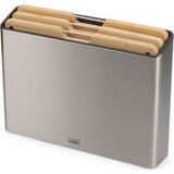 Joseph Joseph Folio Steel 3-tlg. Schneidebrett-Set Bambusblock | shoptok.hr