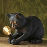  Endon 107390 - Stona lampa KITTEN 1xE14/7W/230V crna | Eponuda.com