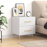 vidaXL Noćni ormarić bijeli 40 x 35 x 47 5 cm od konstruiranog drva | shoptok.hr