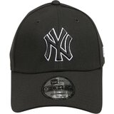 New Era Šilterica 'POP OUTLINE 9FORTY' crna / bijela | shoptok.hr