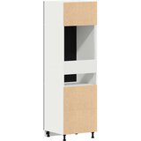  Ormar za hladnjak u crnoj hrastovini - 60x57x207 cm | shoptok.hr