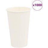  Papirnate šalice za kavu 1000 kom 16 oz 400 ml bijele | shoptok.hr