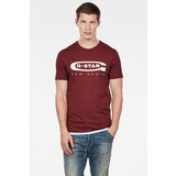 G-star T-Shirt - Graphic 4 slim r t s\s burgundy red | Shoptok.si