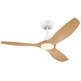  Philips-LED prigušiva stropni ventilator OLAS LED/24W/230V prečnik 132 cm bela/braon + daljinski upravljač Cene