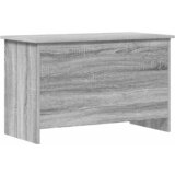 vidaXL Skladišni kovčeg Siva Sonoma 80 x 40 x 50 cm Konstruirano drvo - Siva Sonoma 80 cm Cijene