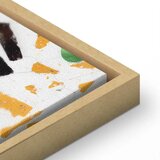  Slika - Terrazzo (1 Part) Vertical 40x60 U prirodnom drvenom okviru | shoptok.hr