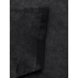 Ombre Men's cotton knit V-neck t-shirt with wash effect - black | Shoptok.si