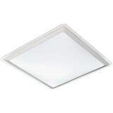 Eglo Zidna i stropna LED svjetiljka (24 W, D x Š x V: 43 x 43 x 9,5 cm, Bijelo-srebrne boje, Topla bijela) | shoptok.hr