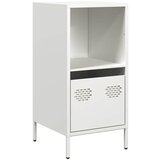 Maison Chic Komoda - Predalnik bela 35x39x73,5 cm hladno valjano jeklo, (21718751) Cene