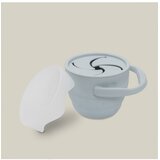 Interbaby sklopivi silikonski držač za grickalice Blue Grey | shoptok.hr