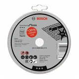 Bosch rezna ploča ravna Standard for Inox - Rapido WA 60 T BF 125 mm/22.23 mm/1.0 mm set 10/1 2608603255 Cene
