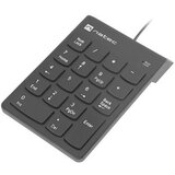  GOBY 2 številčna / numerična tipkovnica, numpad, membranska, 18 tipk, kompaktne dimenzije, Plug&Play, USB Type-A, 150cm kabel, črna, (21730222) | Shoptok.si