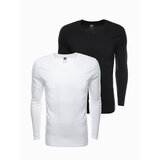 Ombre Clothing Men's plain longsleeve - mix 2 Cene