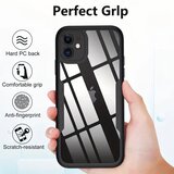 Techsuit ColorVerse 360 ​​Series obostrana zaštitna maska za iPhone 11 - crna | shoptok.hr
