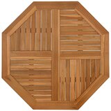 Stolna ploča 90 x 90 x 2,5 cm osmerokutna od masivne tikovine | Eponuda.ba