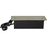 Orno Produžni kabel sa 2 x Schuko utičnice + 2 x USB, ugradbena - OR-AE-13126(GS)/BR | shoptok.hr