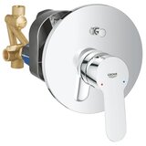 Grohe 29079000 BauEdge Chrome mešač sa prebacivačem i ugradnim telom | ePonuda.com