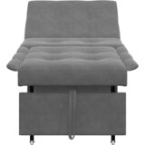 vidaXL Sofa postelja s kolesom Temno siva 194 x 50 x 82 cm | Shoptok.si