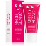 MEDIBLANC KIDS Raspberry otroška zobna pasta 2x50 ml | Shoptok.si