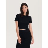Reserved bluza iz viskoze - črna cene