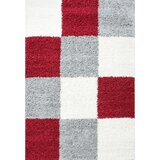 Novel Preproga Z Visokim Florom Life, Rdeča, 60x110cm | Shoptok.si