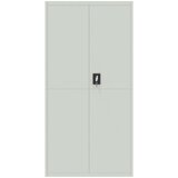 Ormarić za spise svjetlosivi 90 x 40 x 180 cm čelični | shoptok.hr