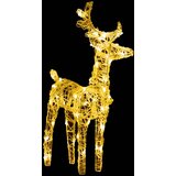  Božični jeleni s sanmi 280x28x55 cm iz akrila, (20618277) | Shoptok.si
