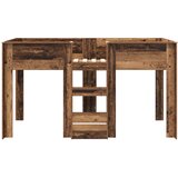  Krevet na kat za djecu s madracem Staro drvo 100 x 200 cm | shoptok.hr