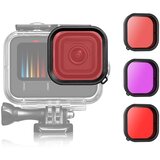 INF vodoodporen potapljaški filter za gopro hero 11/10/9 red, (21275331) Cene