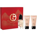 Giorgio Armani Si Giftset (50ml EDP + 50ml BL + 50ml SG) Cene