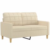 Maison Chic kavč - Sofa - Kanape dvosed krem 120 cm blago, (21726586) Cene