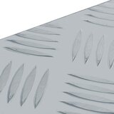 Aluminijska kutija 61,5 x 26,5 x 30 cm srebrna | shoptok.hr
