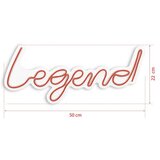 WALLXPERT dekorativna plastična led rasveta legend red | ePonuda.com