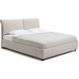 Bonami Selection Bež oblazinjena zakonska postelja s prostorom za shranjevanje z letvenim dnom 180x200 cm Myra Pillow – | Shoptok.si