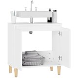 Ormarić za umivaonik bijeli 58 x 33 x 60 cm konstruirano drvo | shoptok.hr