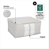 Five spremnik za odjeću 60 x 40 cm poliester/PVC, bež | shoptok.hr
