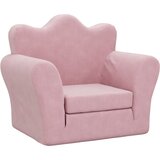  Dječji kauč na razvlačenje ružičasti mekani plišani | shoptok.hr