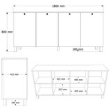 Hanah home konzola nord ND4 sw | Eponuda.com