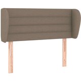  Vzglavje z ušesi taupe 83x23x78/88 cm blago | Shoptok.si