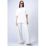 Trend Alacati Stili Ženski komplet bluza i pantalone set ALC-X11487, Beli | Eponuda.com