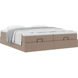  Okvir kreveta s madracima cappuccina 160x200 cm umjetna koža | shoptok.hr